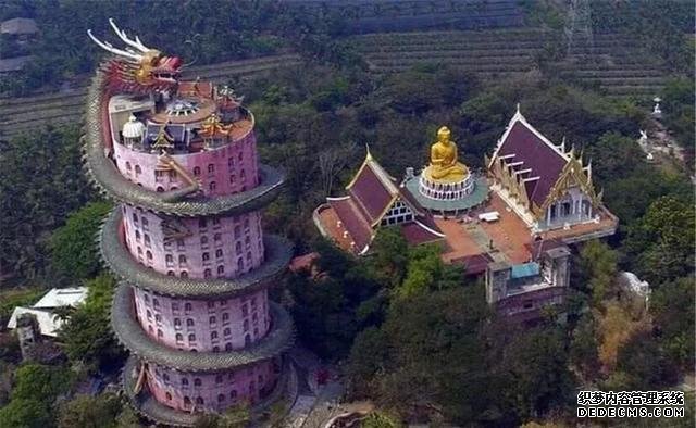 亚洲建造最疯狂的7座寺庙,网友:天才的构思和疯子的大胆
