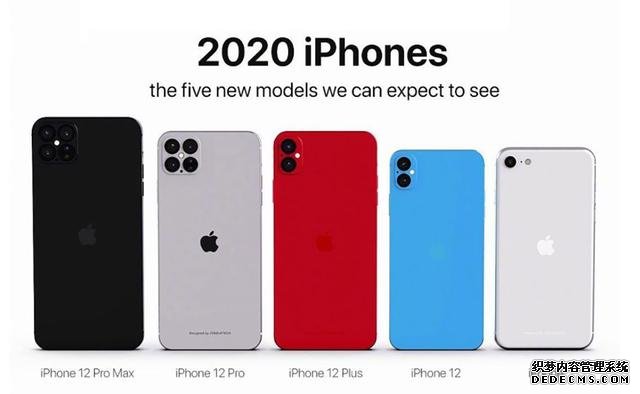苹果将延迟发布IPhone 12,共计四款机型,顶配搭载6400W像素
