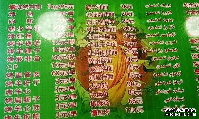 这才叫新疆拌面,你吃的那个只能叫肉拌菜