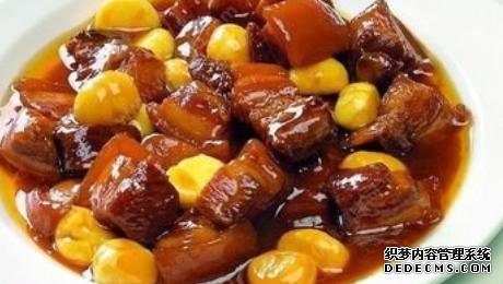 美食菜谱分享:五花肉炒荷兰豆,红烧牛肉,板栗烧肉,南瓜椰汁煲