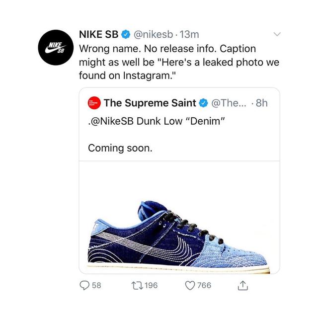 Nike SB 官方辟谣的新配色!实物让人太心动了