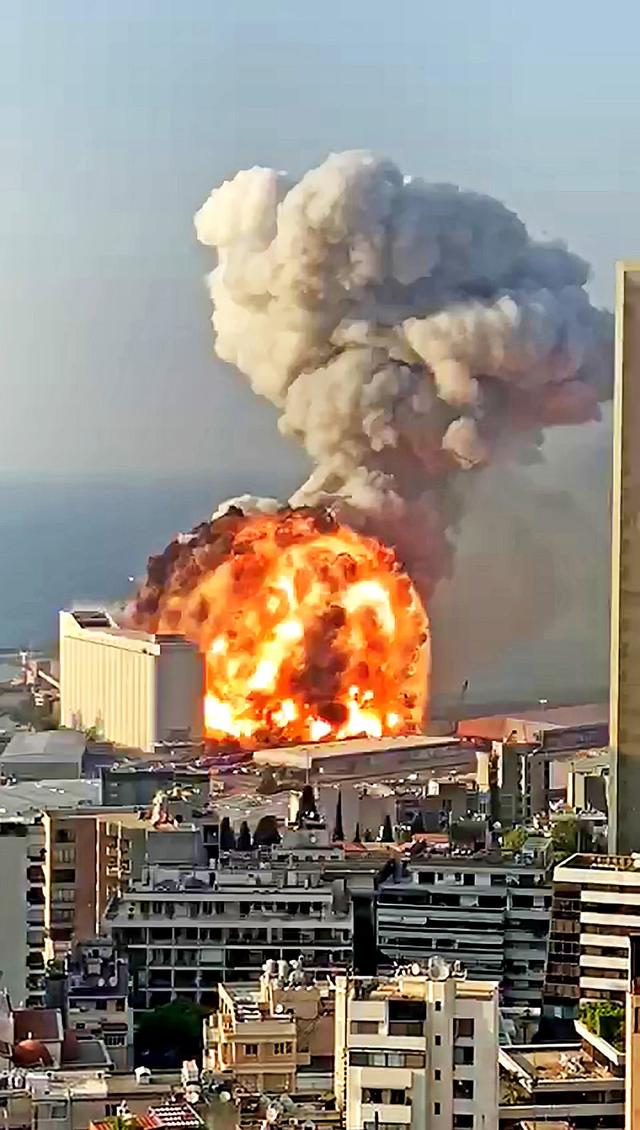 意大利顶级炸弹专家:贝鲁特大爆炸是导弹爆炸引起,不是硝酸铵