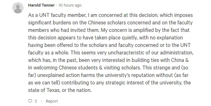 美国一大学突然驱逐所有中国公派留学生,限1月内离境