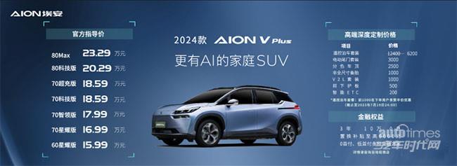 2024AION V Plus ۼ15.99-23.29